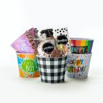 Buckets of Goodies candy gift bucket with mixed gourmet candy and chocolate